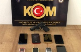Adıyaman’da kaçak cep telefonu ele geçirildi