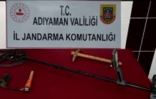Kaçak kazı yapanlara suçüstü