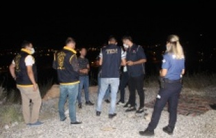Ormanlık alanda özel harekat destekli denetim
