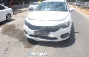 Otomobil motosiklete çarptı: 1 ağır yaralı