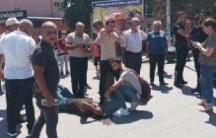 Otomobil ile motosiklet çarpıştı: 1 yaralı