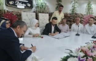 Başkan Kılınç, işitme engelli çiftin nikahını kıydı