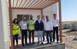 Depremzedeler için konut yapımları devam ediyor