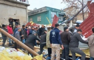 Adıyaman'da çatı çöktü: 1 ölü, 1 yaralı
