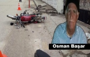 Motosikletin çarptığı yaya hayatını kaybetti