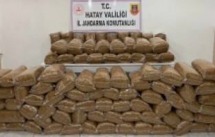 Adıyaman tütününe Hatay'da el konuldu