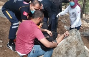 Piknik yapan polis, bıçakla hayat kurtardı