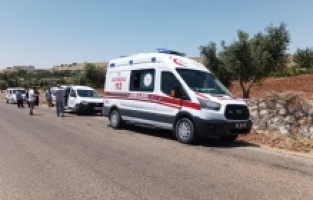 Göreve giden doktor kaza yaptı