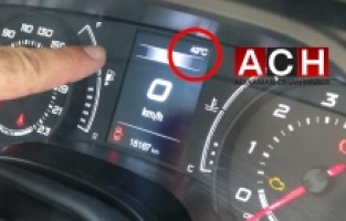 Adıyaman’da araç termometreleri 49’u gördü