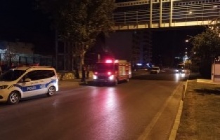 Üst geçide çıkarak canına kıymak istedi