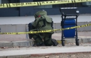 Polis merkezi yakınında şüpheli valiz paniği