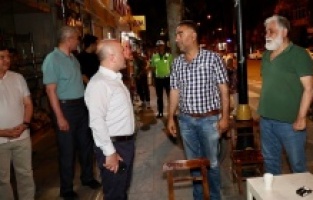 Adıyaman Valisi Osman Varol, esnafla bir araya geldi