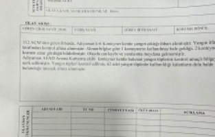 Yangın söndürme tüpleriyle ilgili rapor tamamlandı