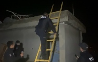 Bina sakinlerini korkutan olay