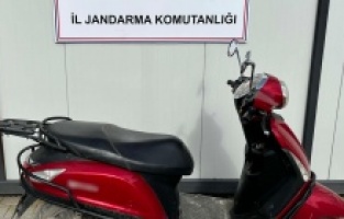 Çalıntı motosiklet jandarma ekiplerince bulundu