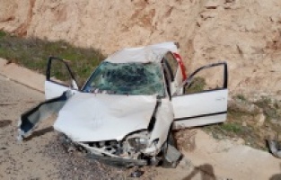 Otomobil şarampole yuvarlandı: 1 yaralı