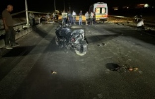 Adıyaman’da motosiklet devrildi: 1 ölü