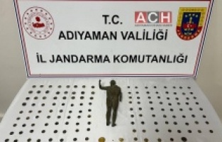 Jandarmadan tarihi eser kaçakçılarına darbe