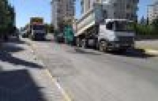 3. Çevreyolunda aşınan yollara bakım yapıldı