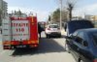 4 Otomobil Çarpıştı