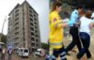 9 KATLI BİNAYA ÇIKAN KADIN İNTİHAR ETMEK İSTEDİ