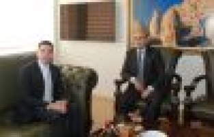 ABD ADANA KONSOLOSU JOHN L. ESPİNOZA’DAN VALİ DEMİRTAŞ’A ZİYARET