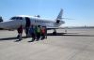 ABD’den özel uçakla Nemrut Dağını görmeye geldiler