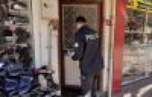 Açık olan kıraathane kapatıldı