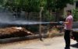 Adıyaman Belediyesi’nin haşere İle mücadelesi sürüyor