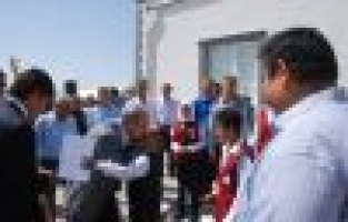 Adıyaman Çadır Kentte Duygusal Vedalaşma