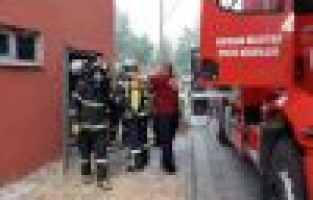 Adıyaman Üniversitesinde korkutan yangın