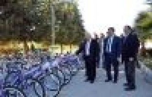 Adıyaman Üniversitesine 50 Adet Bisiklet Hibe Edildi 