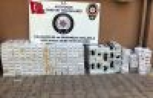  Adıyaman’da 4 bin 129 paket kaçak sigara ele geçirildi