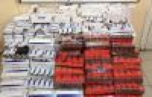 Adıyaman’da 6 bin 115 paket kaçak sigara ele geçirildi