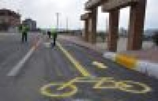 Adıyaman’da Bisiklet Yolu Yapıldı