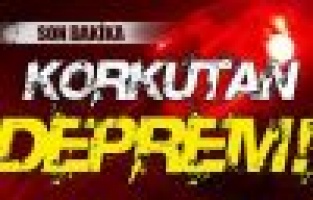 Adıyaman’da deprem