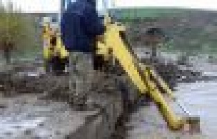 Adıyaman’da dereler taştı