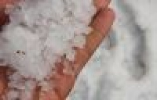 Adıyaman'da dolu etkili oldu