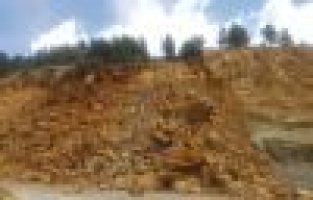 Adıyaman'da heyelan