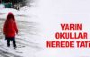 Adıyaman'da İşte Tatil Olan Okullar