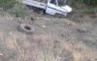 Adıyaman’da kamyonet takla attı: 1 yaralı