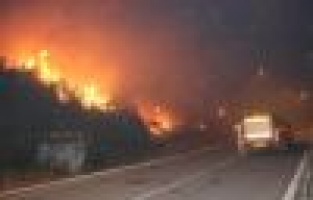 Adıyaman'da korkutan yangın 