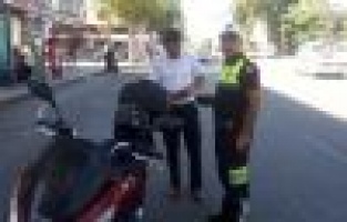 Adıyaman'da motosiklet denetimleri devam ediyor