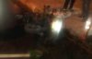 Adıyaman’da motosiklet yandı