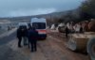 Adıyaman’da otomobil takla attı: 3 Yaralı