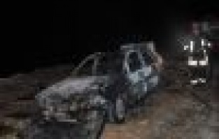  Adıyaman’da Park Halindeki Otomobil Yandı