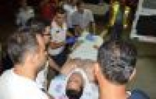 Adıyaman'da, polis memuruna saldırı