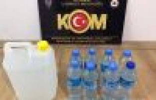 Adıyaman’da, sahte alkol operasyonu