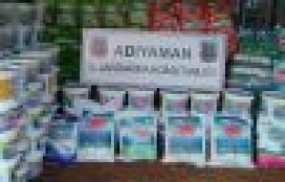 ADIYAMAN'DA, SAHTE DETERJAN ELE GEÇİRİLDİ