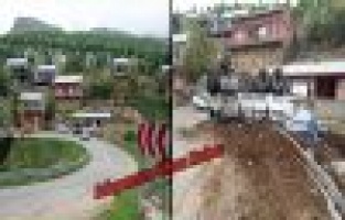  Adıyaman'da Tır Ters Döndü